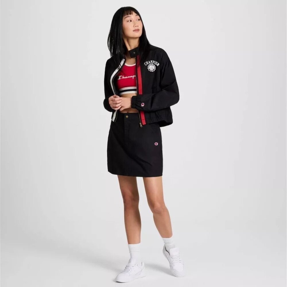 Champion Game Day Women's Black Full Zip Front Lined Jacket -- Size XL 40/42 - Picture 4 of 7